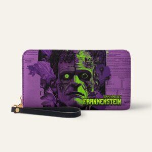 Mary Shelley's Frankenstein Monster Large Women's Wallet